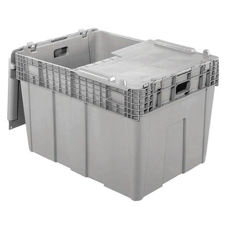 ORBIS Flipak Distribution Container, 30 x 22 x 20-1/2, Gray FP60 GRAY